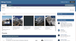 Desktop Screenshot of hikingnewengland.com